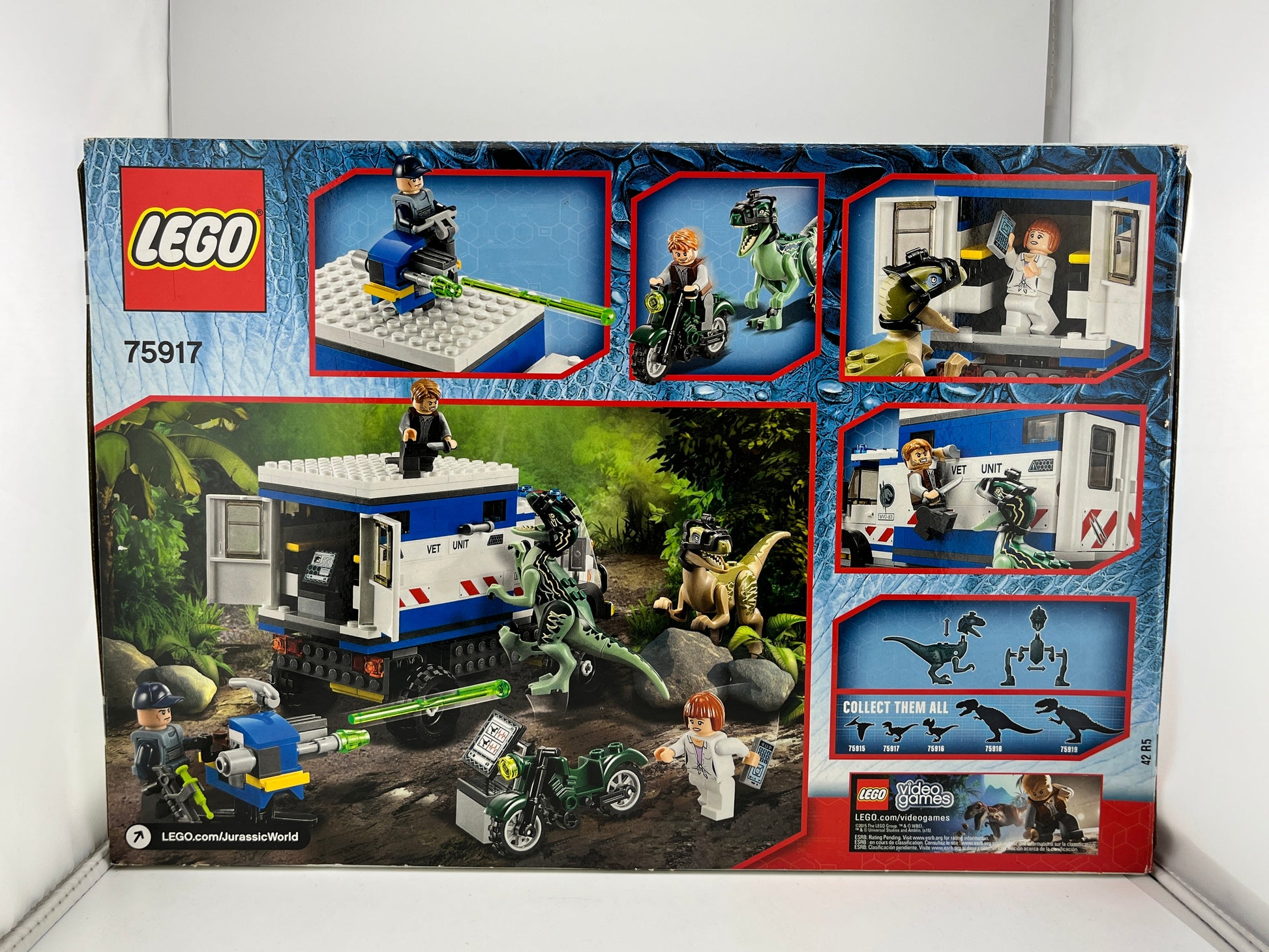 Lego Jurassic World - Raptor Rampage 75917 - Sealed FRENLY BRICKS - Open 7 Days