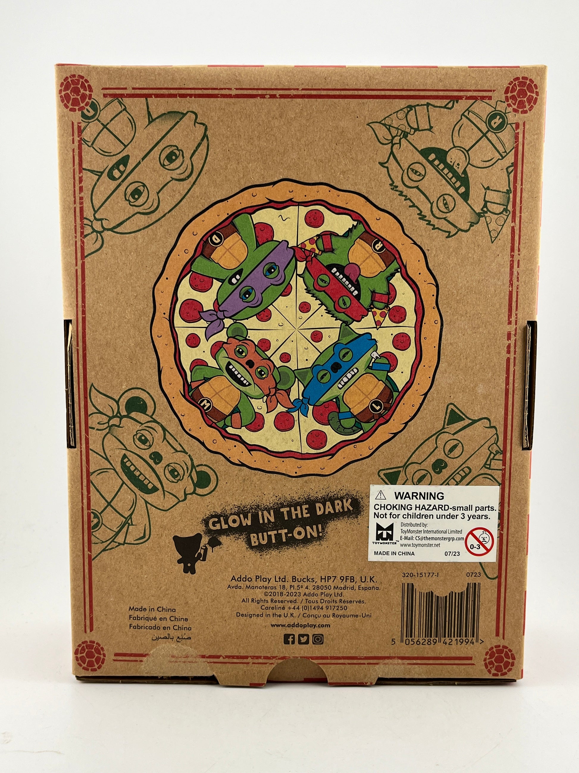 Spin Master Fuggler - Nickelodeon TMNT Donatello - Limited Edition FRENLY BRICKS - Open 7 Days