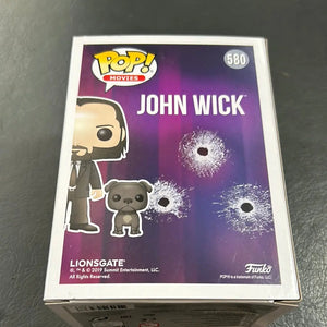 Funko POP John Wick With Dog #580 Vinyl Movies FRENLY BRICKS - Open 7 Days