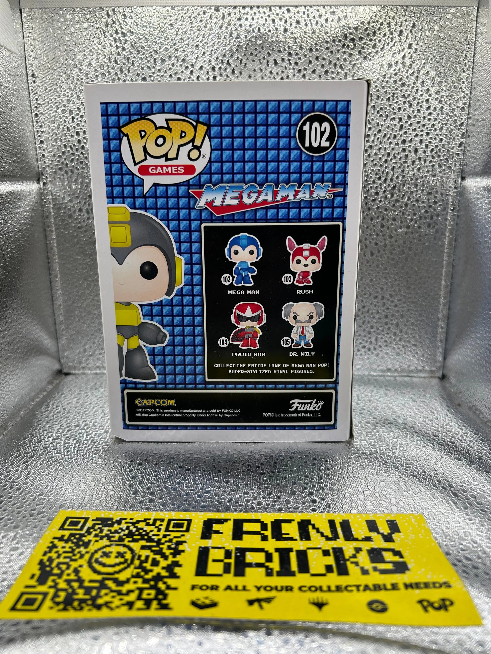 Pop Vinyl Mega Man - Thunder Beam 102 FRENLY BRICKS - Open 7 Days