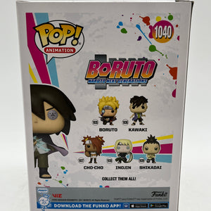 Funko POP! Animation Boruto - Sasuke #1040 - Glow Chase FRENLY BRICKS - Open 7 Days