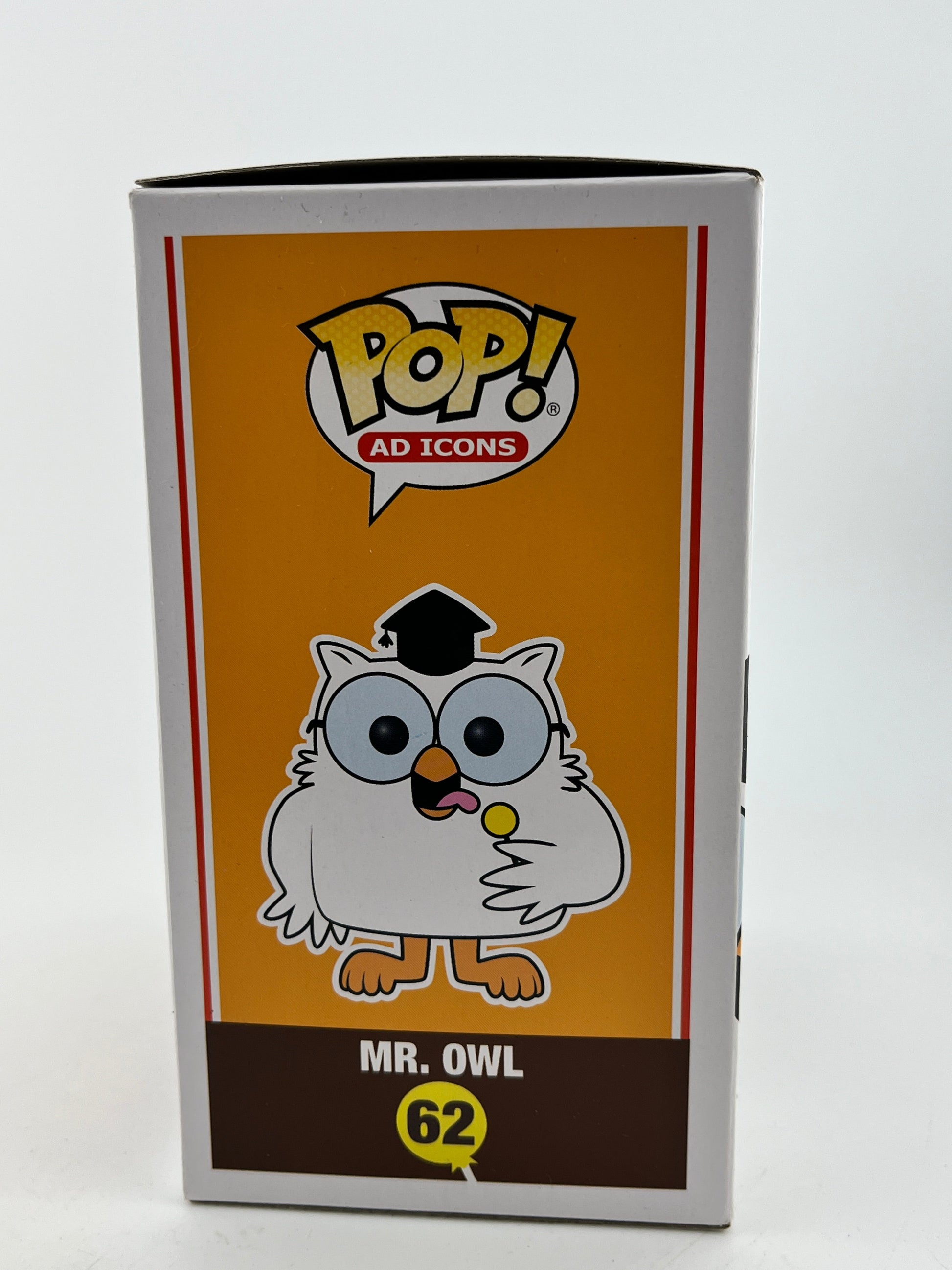Funko POP! AD Icons Tootsie Roll - Mr. Owl #62 - PopCultcha Exclusive FRENLY BRICKS - Open 7 Days