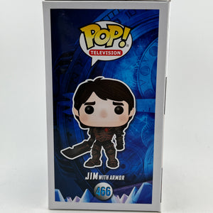 Funko POP! Television Troll Hunters - Jim With Armor #466 - 2017 Fall Convention Exclusive FRENLY BRICKS - Open 7 Days