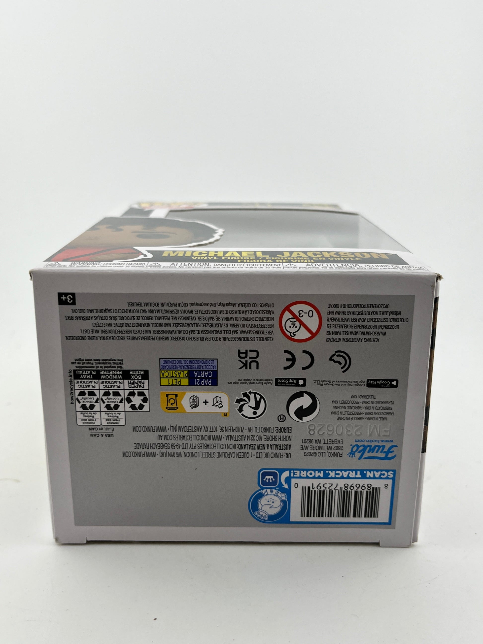 Funko POP! Rocks MJ - Micheal Jackson #346 - Vinyl Collectable FRENLY BRICKS - Open 7 Days