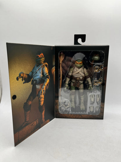 Official NECA Michelangelo As Mummy Monster Teenage Mutant Ninja Turtles TMNT 7" - Sealed FRENLY BRICKS - Open 7 Days