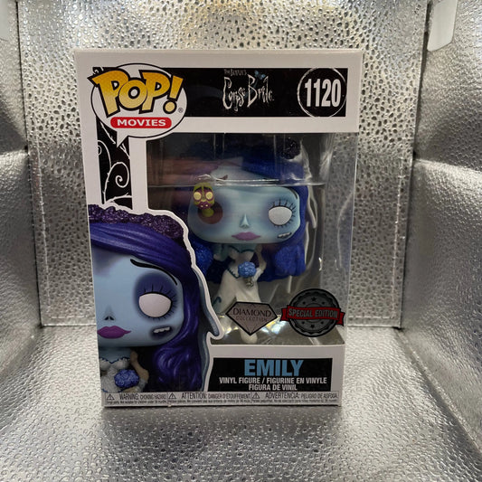 Funko Pop! Corpse Bride - Emily with Worm - Diamond #1120 FRENLY BRICKS - Open 7 Days