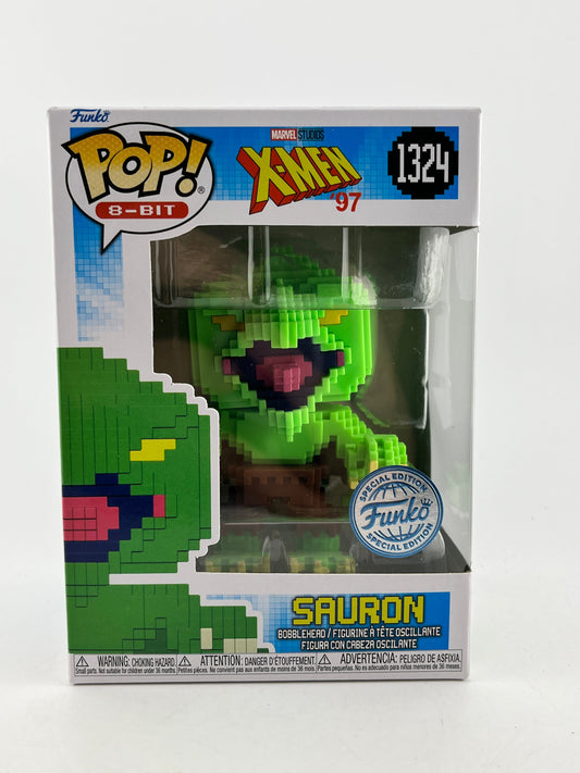 Funko POP! 8-Bit X-Men ‘97 - Sauron #1324 - Special Edition FRENLY BRICKS - Open 7 Days