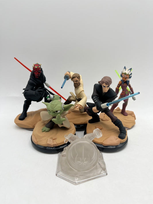 Disney Infinity Star Wars lot of 6 (Clone Wars) FRENLY BRICKS - Open 7 Days