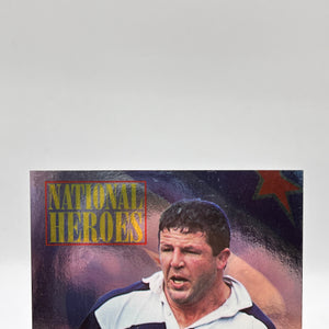 Sean Fitzpatrick - National Heroes  4 of 12 NZ Rugby Union  - 1995 FRENLY BRICKS - Open 7 Days