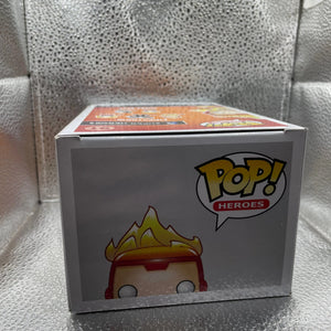 Robbie Amell Signed Firestorm Pop Vinyl DC Super Heroes 91 Funko Signed NO COA FRENLY BRICKS - Open 7 Days