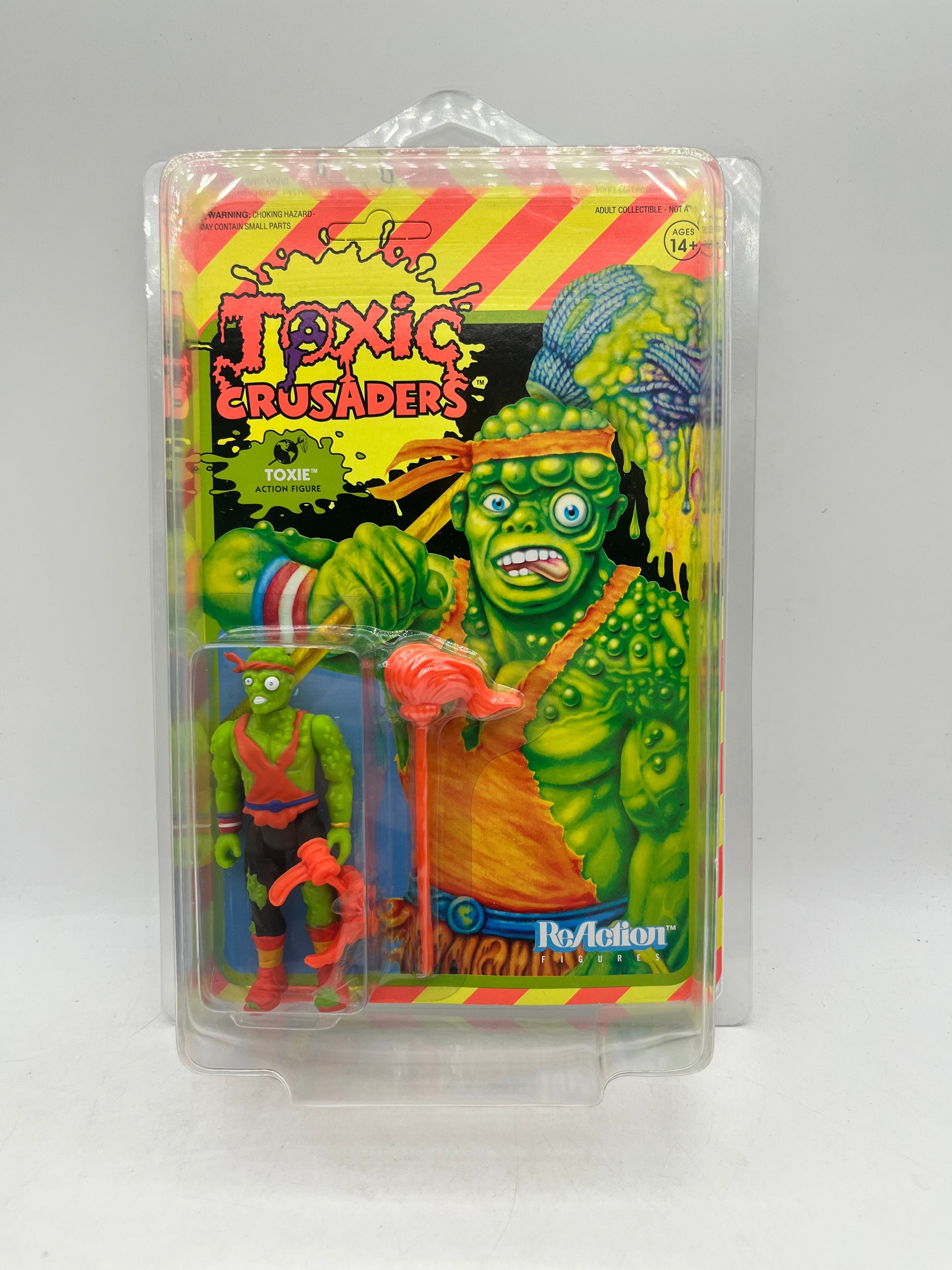 Toxic Crusaders: Toxie Reaction Figure - Toxic Avenger - Sealed FRENLY BRICKS - Open 7 Days