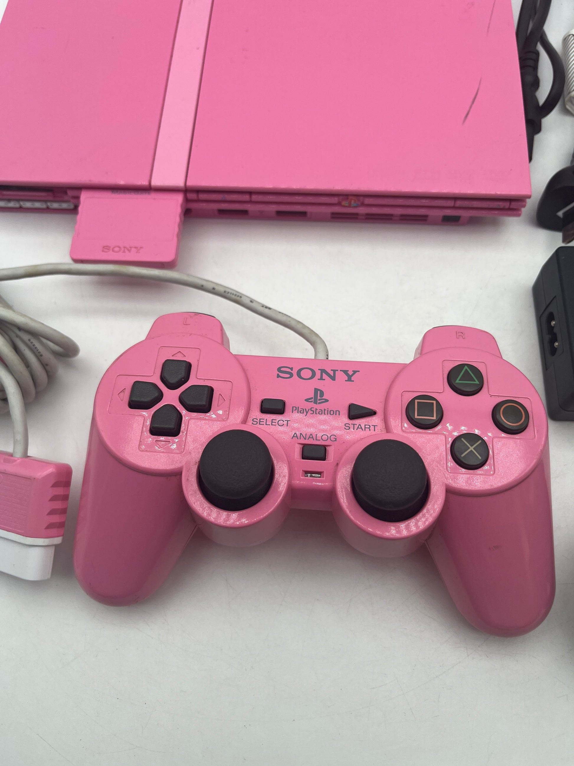 Sony SCPH-77000PK Sony Playstation 2 PS2 Slim Console Pink Limited Color Japan