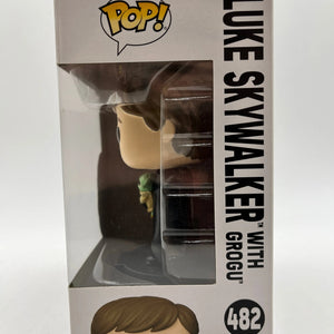 Funko POP! Star Wars Luke Skywalker With Grogu #482 - Vinyl Collectable FRENLY BRICKS - Open 7 Days
