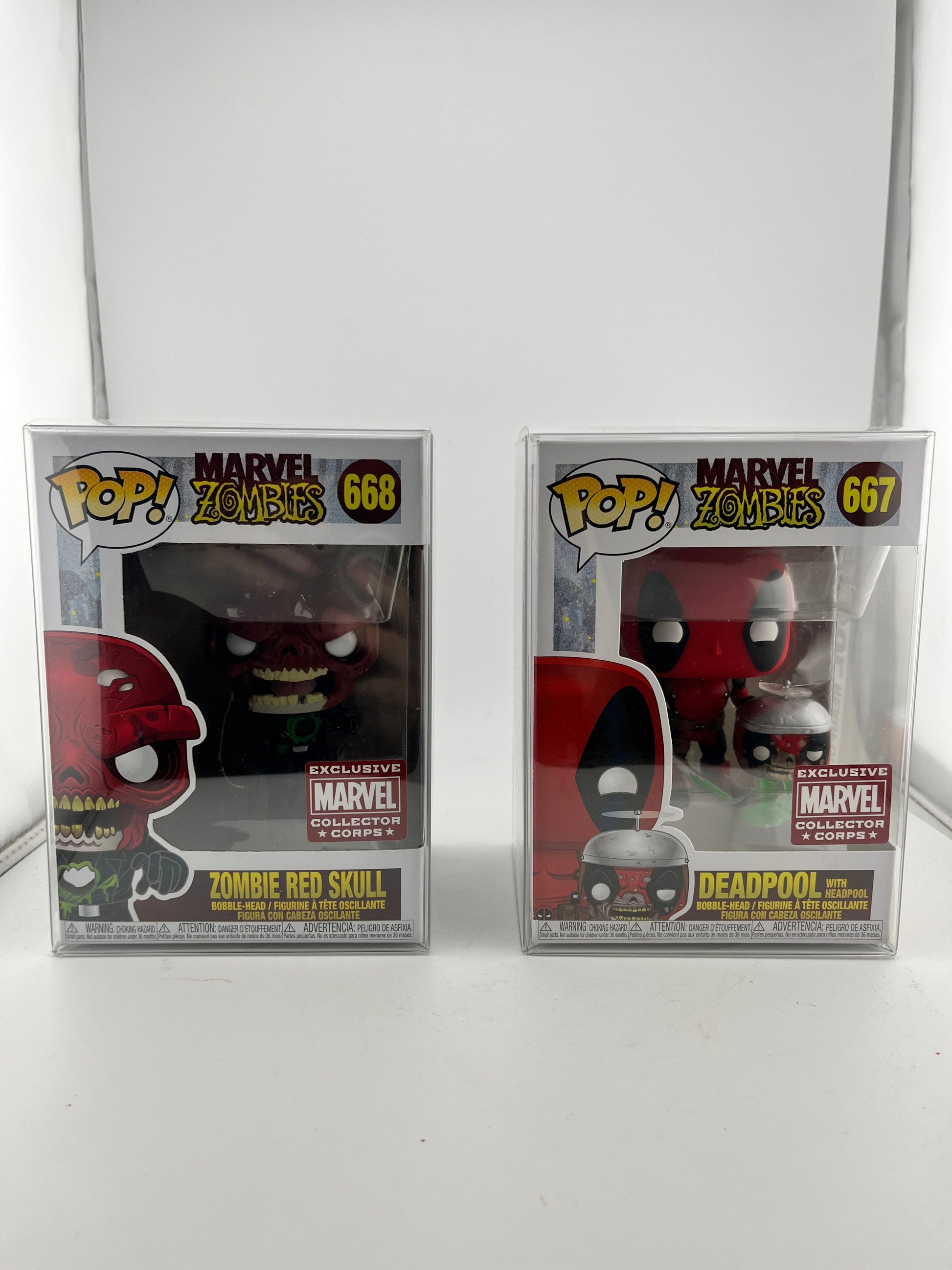 Collector Corps Marvel Zombies - Mystery Box - X2 Zombie Pops - T-Shirt XL FRENLY BRICKS - Open 7 Days