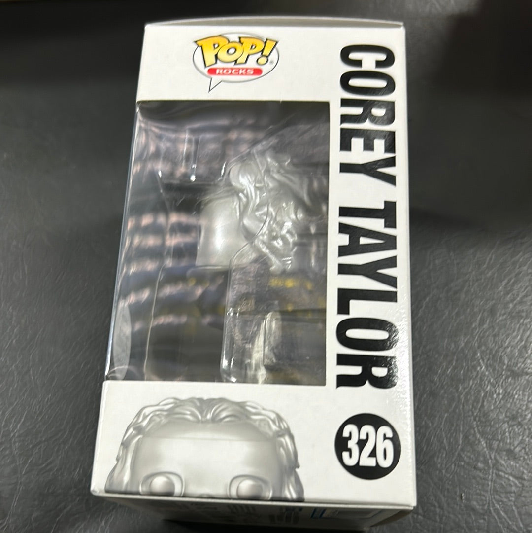 Slipknot - Corey Taylor Exclusive Platinum Pop! Vinyl FRENLY BRICKS - Open 7 Days