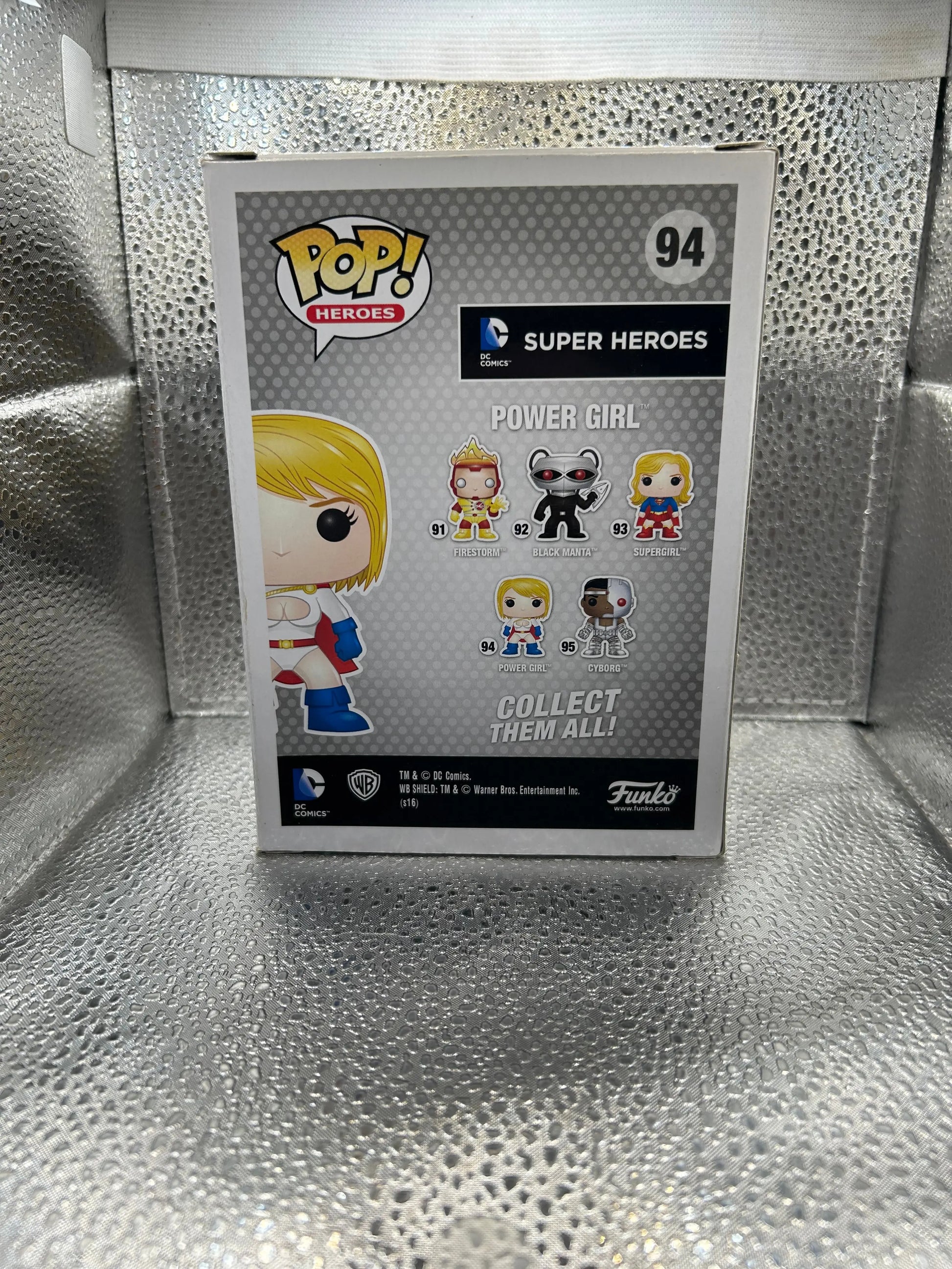 FUNKO Pop Vinyl  #94 Power Girl FRENLY BRICKS - Open 7 Days