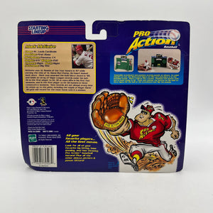 1998 Starting Lineup Pro Action Baseball Mark Mcgwire Deluxe Hitting Action - Hasbro FRENLY BRICKS - Open 7 Days
