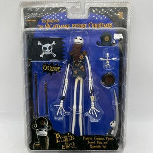 NECA Tim Burton’s The Nightmare Before Christmas Pirate Jack Skellington - Sealed FRENLY BRICKS - Open 7 Days
