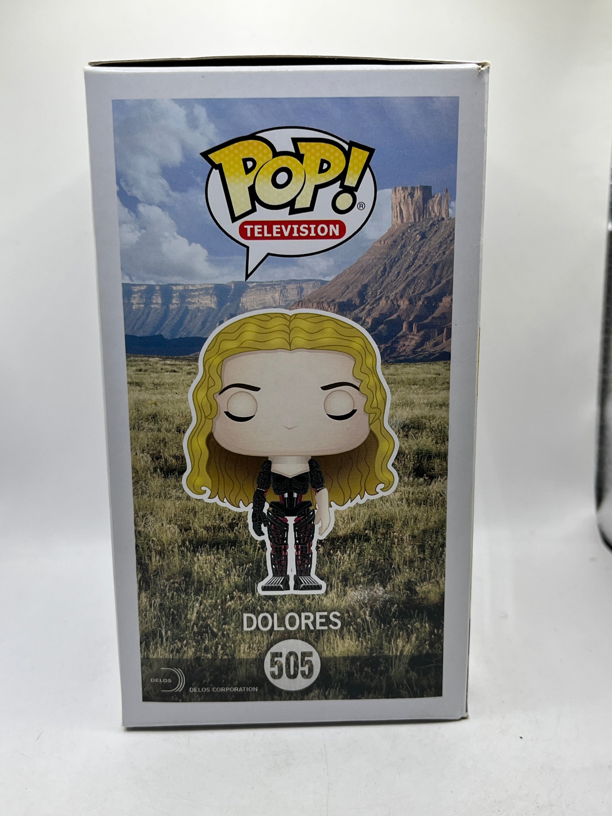 Funko POP! Television Westworld - Dolores #505 - 2017 LE - Autographed FRENLY BRICKS - Open 7 Days