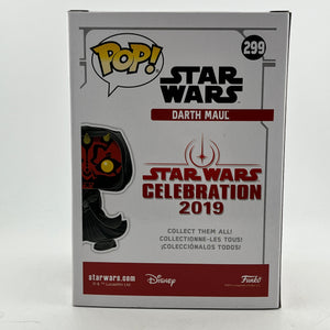 Funko POP! Star Wars - Darth Maul - 2019 Galactic Convention Exclusive FRENLY BRICKS - Open 7 Days