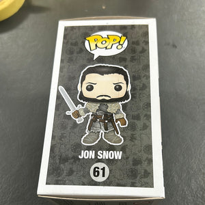 Funko POP! Game Of Thrones #61 Jon Snow FRENLY BRICKS - Open 7 Days
