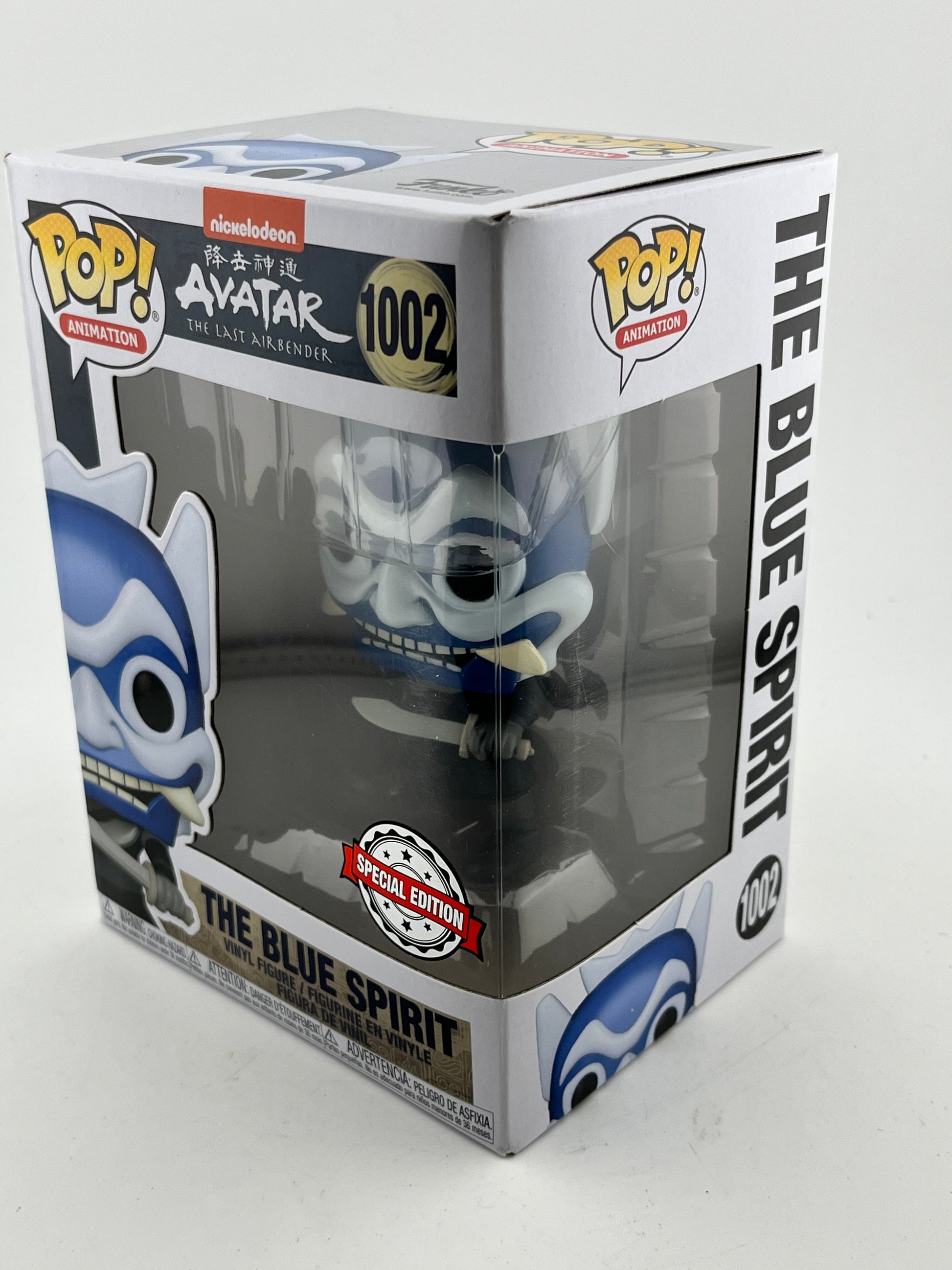 Funko POP! Animation Avatar The Last Airbender - The Blue Spirit #1002 - Vinyl Collectable FRENLY BRICKS - Open 7 Days