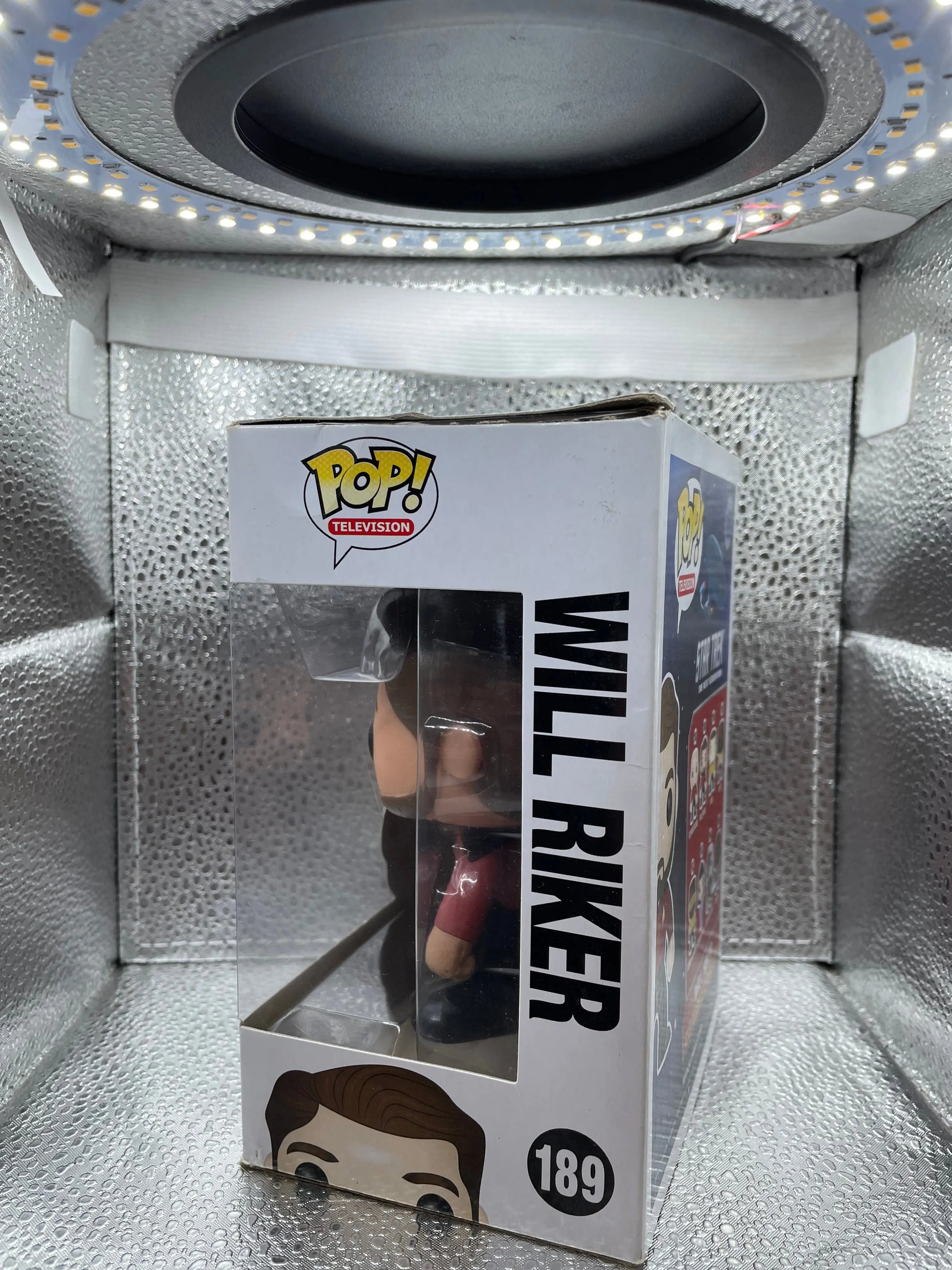 Funko Pop! Star Trek Will Riker #189 Vaulted Vinyl Damaged Box FRENLY BRICKS - Open 7 Days