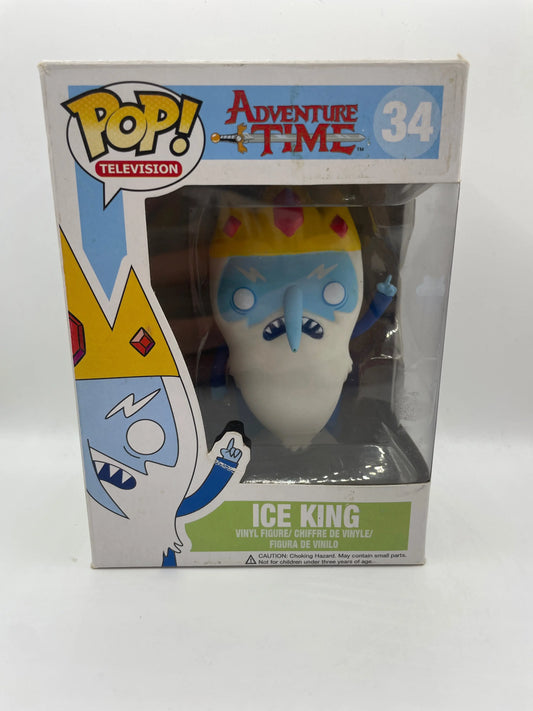 Funko POP! Vinyl Adventure Time - #34 Ice King - New - Rare FRENLY BRICKS - Open 7 Days