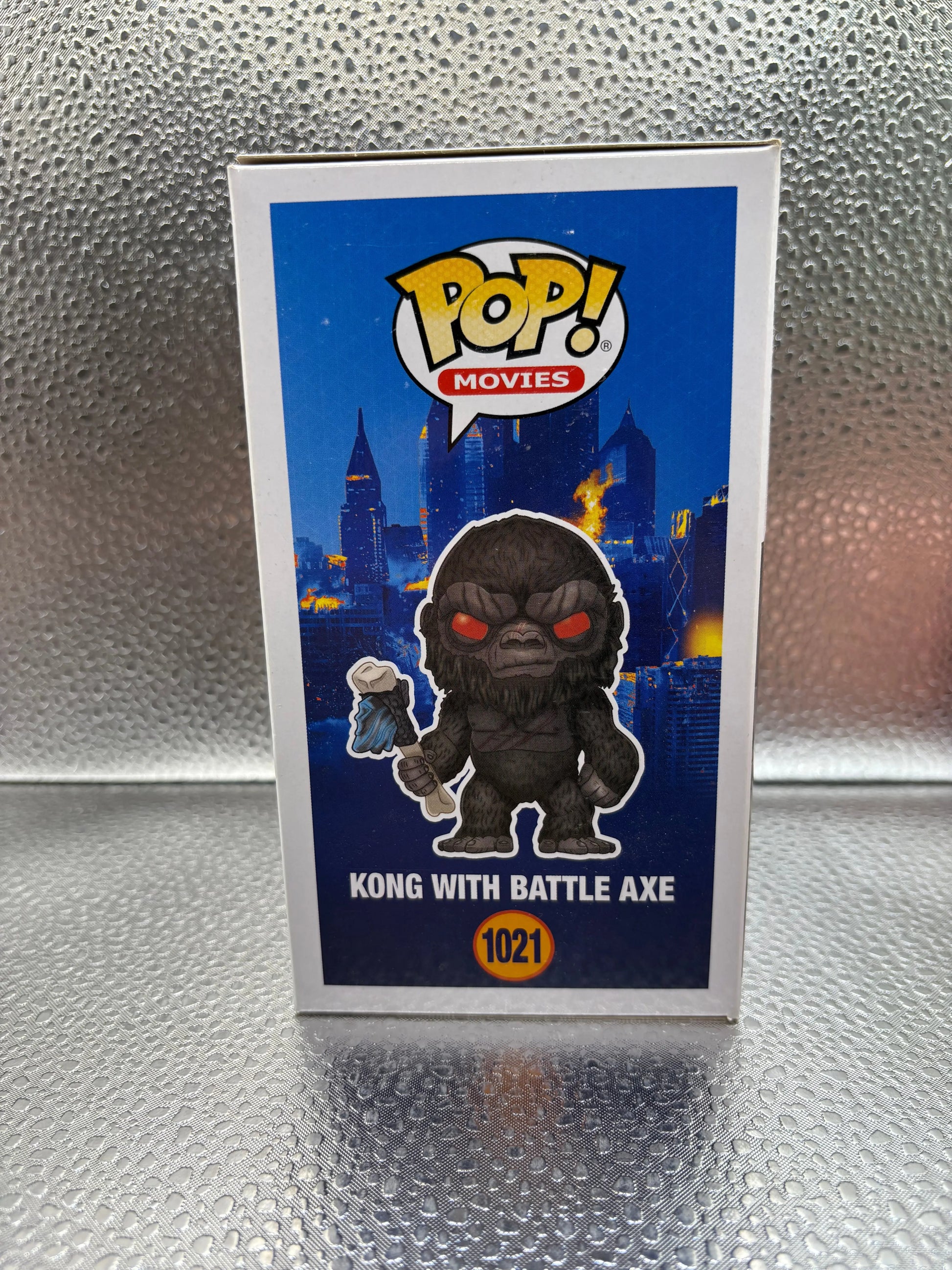 Funko Pop Vinyl #1021 Movies Kong With Battle Axe FRENLY BRICKS - Open 7 Days