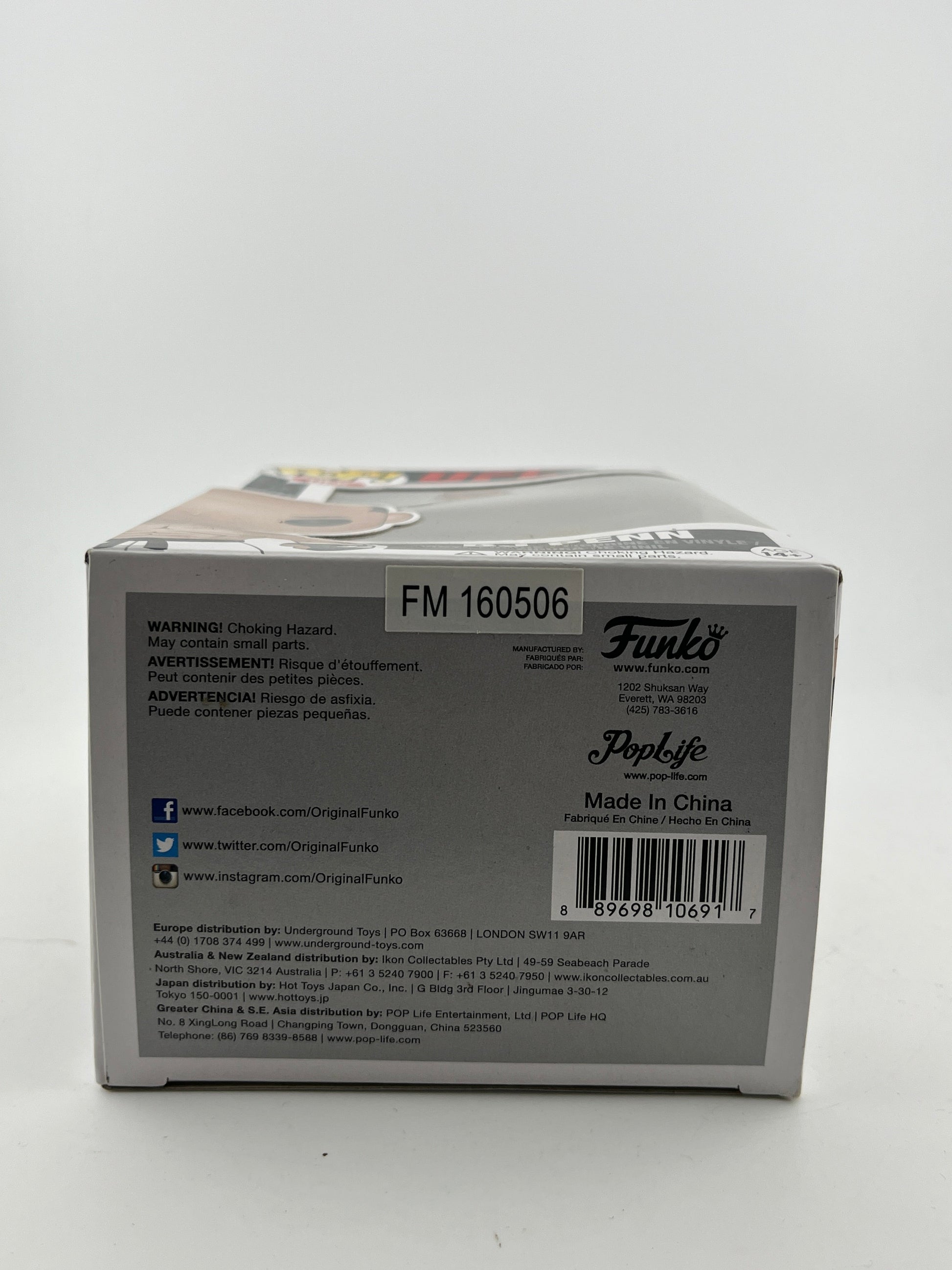 Funko POP! UFC - BJ Penn #06 - Vinyl Collectable FRENLY BRICKS - Open 7 Days