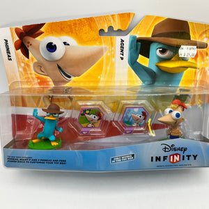 Disney Infinity - Phineas and Agent P (2 Pack) & Power Discs - Sealed FRENLY BRICKS - Open 7 Days