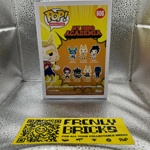 POP MY HERO ACADEMA 608 SILVER AGE ALL MIGHT FRENLY BRICKS - Open 7 Days