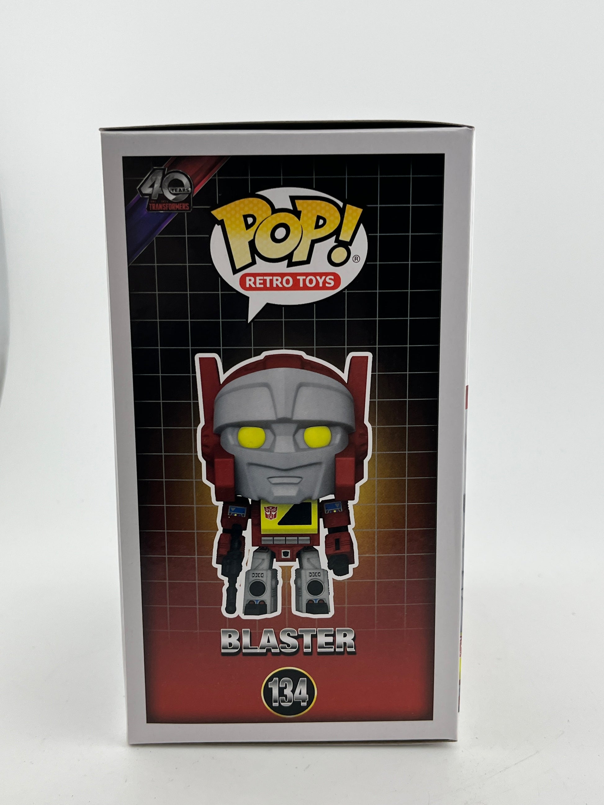 Funko POP! Retro Toys Transformers 40th Anniversary - Blaster #134 - Vinyl Collectable FRENLY BRICKS - Open 7 Days