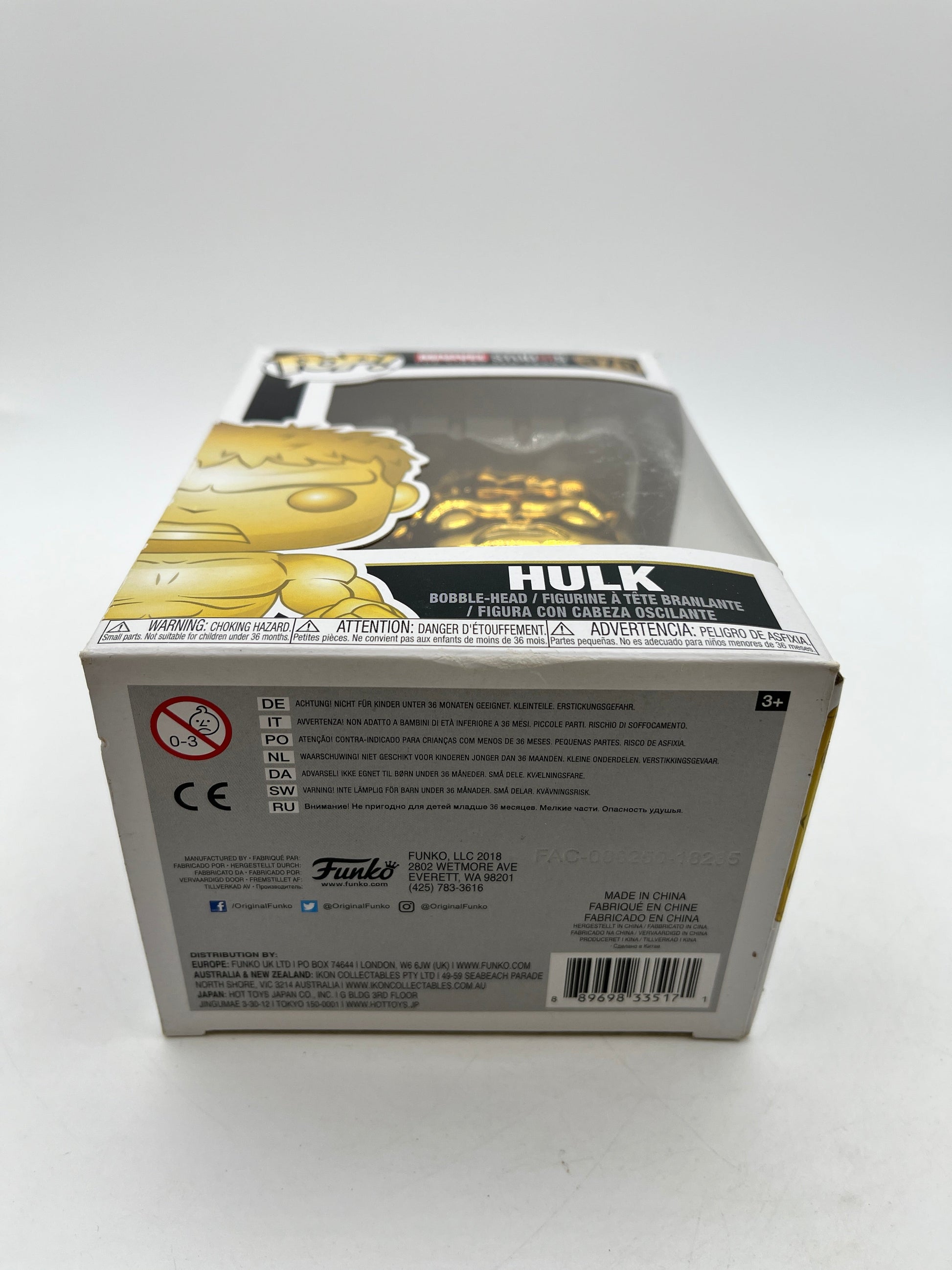 Funko POP! Marvel Studios The First Ten Years - Hulk #379 - Vinyl Collectable FRENLY BRICKS - Open 7 Days