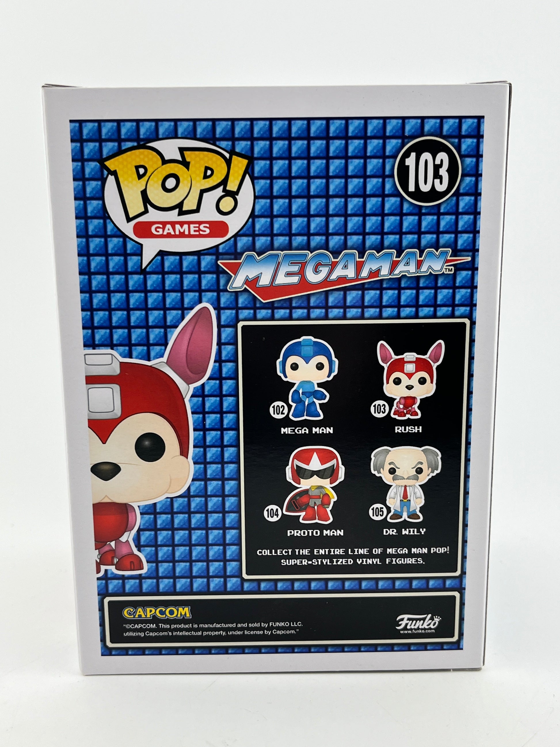 Funko POP! Games Megaman - Rush #103 - Vinyl Collectable FRENLY BRICKS - Open 7 Days