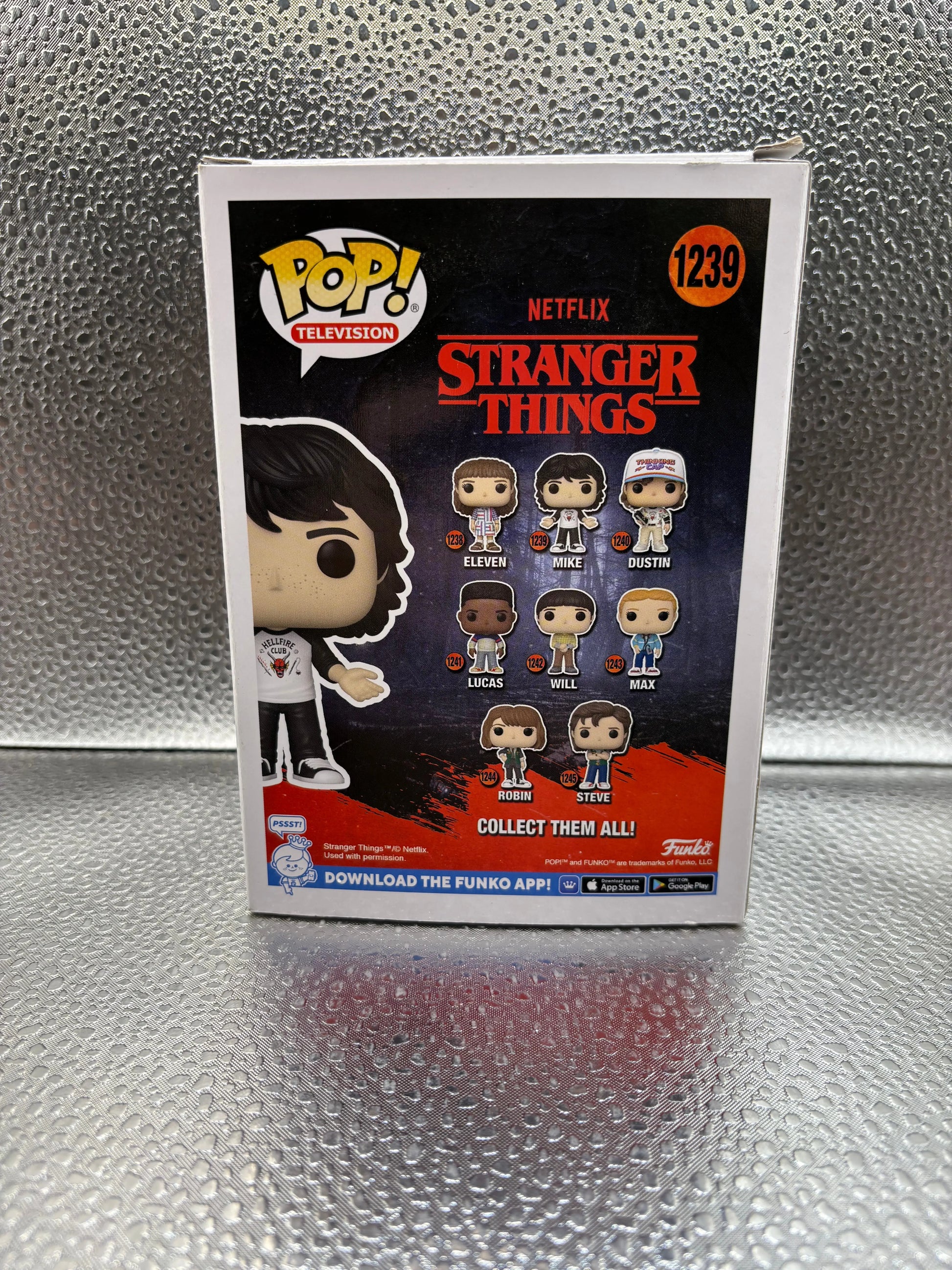 Pop Vinyl #1239 Television Stranger Things Mike FRENLY BRICKS - Open 7 Days