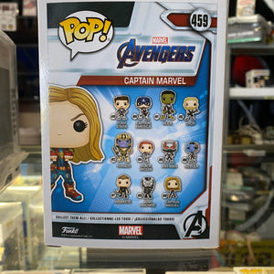 Funko POP! Marvel avengers #459 captain marvel FRENLY BRICKS - Open 7 Days