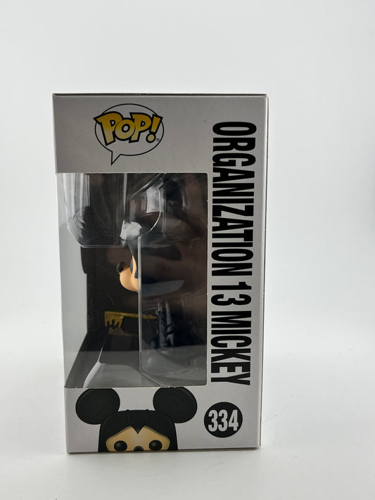 Funko POP! Disney Kingdom Hearts - Organization 13 Mickey #334 - Vinyl Collectable FRENLY BRICKS - Open 7 Days