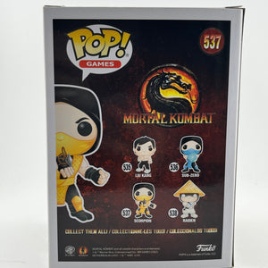 Funko POP! Games Mortal Kombat - Scorpion #537 - Vinyl Collectable FRENLY BRICKS - Open 7 Days