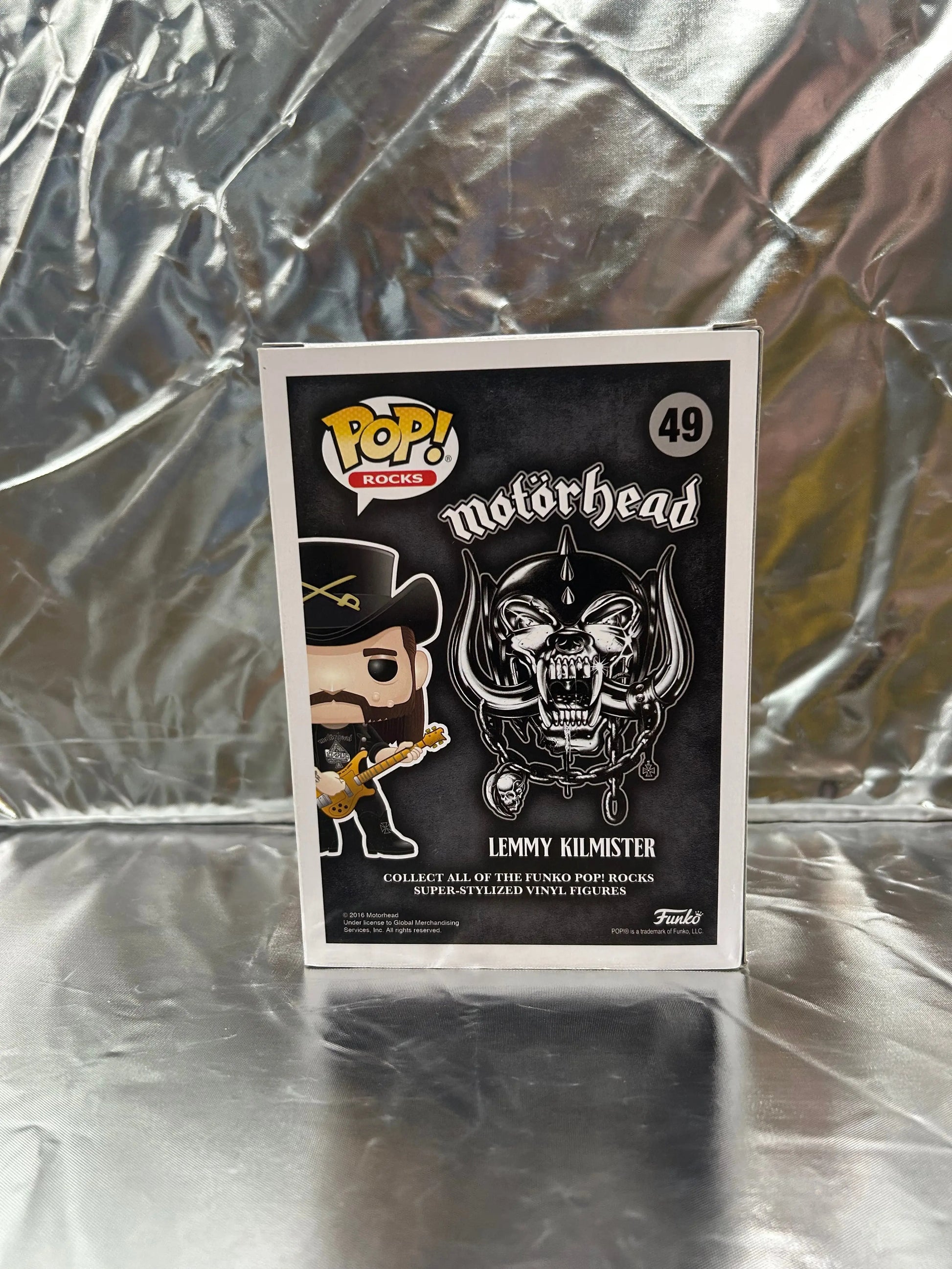 Funko Pop Vinyl #49 Lemmy Kilmister FRENLY BRICKS - Open 7 Days