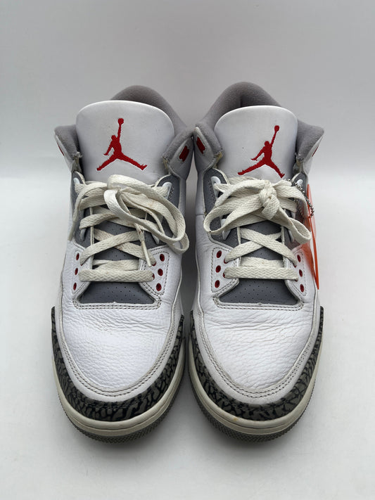 Size 10 Men’s- Nike Jordan 3 Retro Fire Red 2022 DN3707-160 Used FRENLY BRICKS - Open 7 Days