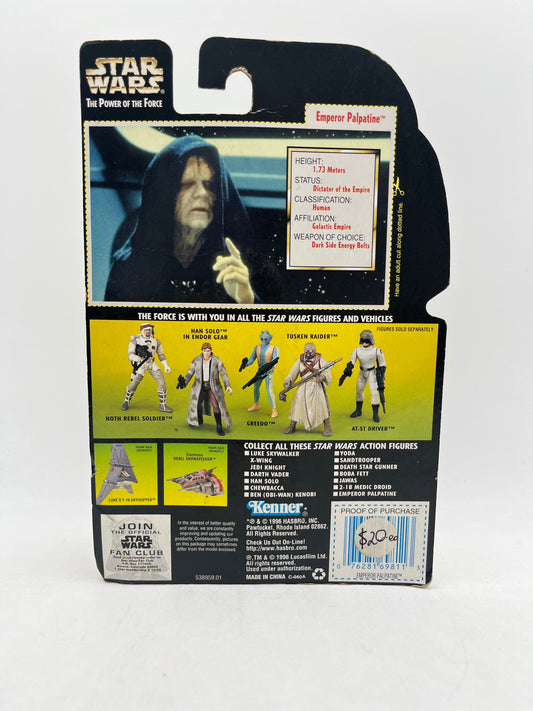 Emperor Palpatine Star Wars POTF Action Figure Kenner 1996 FRENLY BRICKS - Open 7 Days
