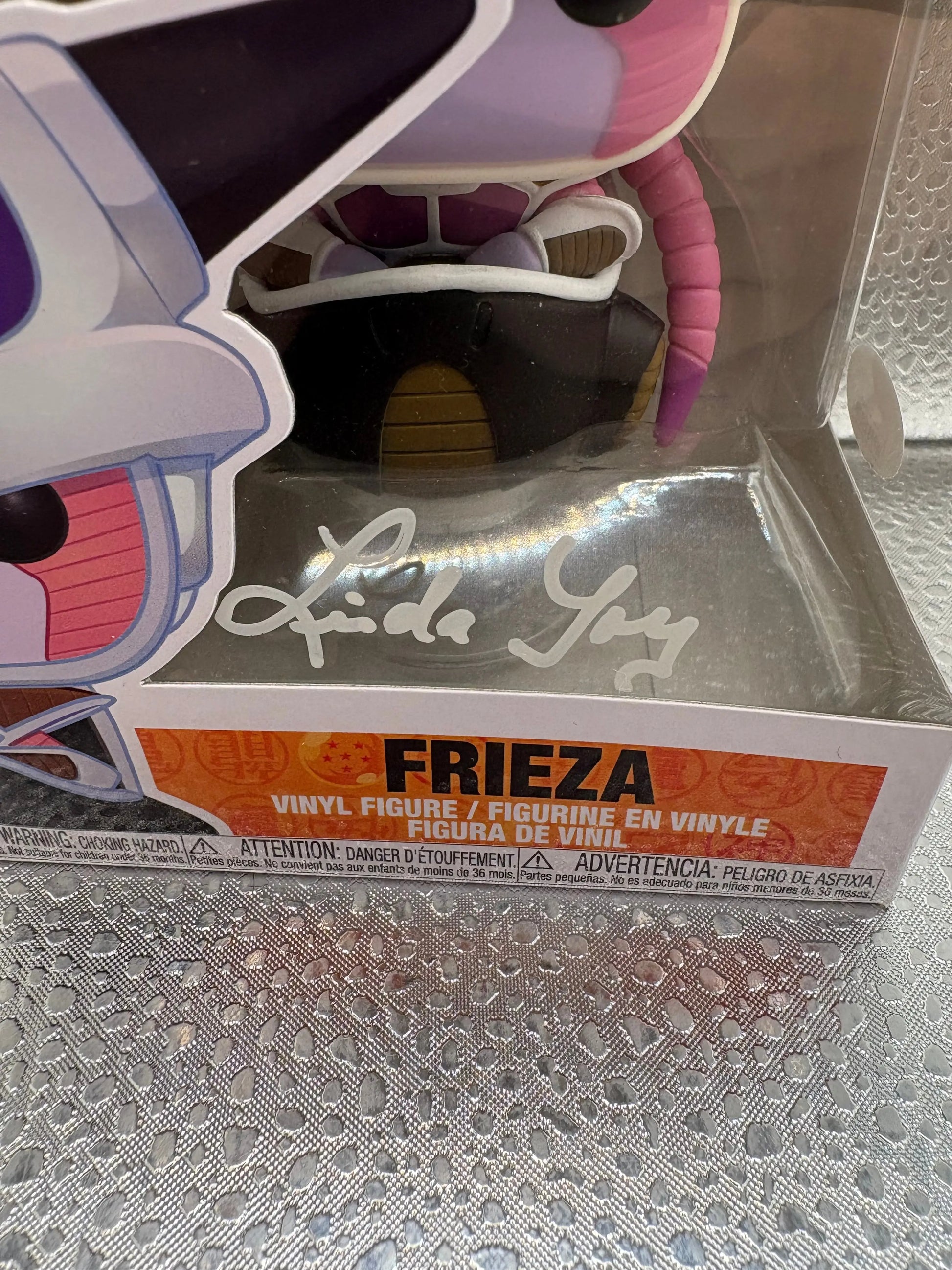 Funko Pop Vinyl #619 Dragon Ball Z Frieza Signed FRENLY BRICKS - Open 7 Days