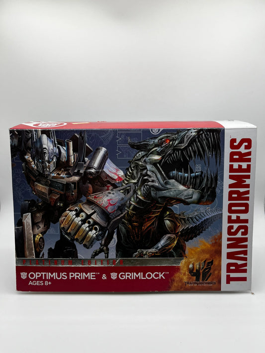 Hasbro Transformers Platinum Edition Optimus Prime and Grimlock FRENLY BRICKS - Open 7 Days