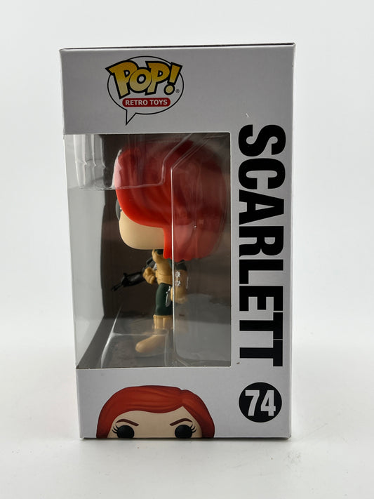Funko POP! Retro Toys G.I.Joe - Scarlett #74 - Vinyl Collectable FRENLY BRICKS - Open 7 Days