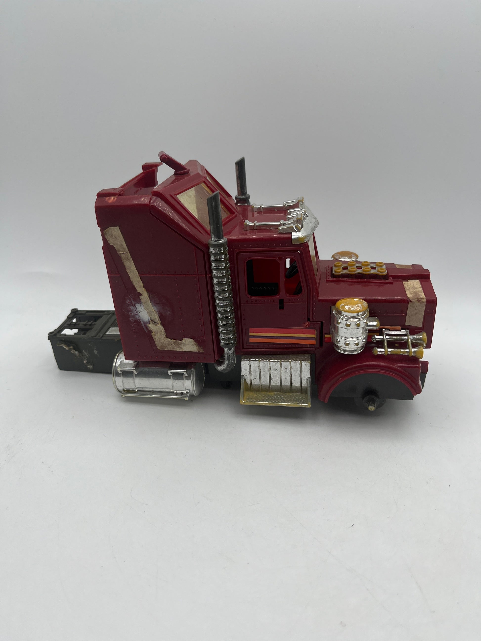 Vintage 1985 Kenner - M.A.S.K. - MASK "Rhino Semi Truck" Incomplete For Parts FRENLY BRICKS - Open 7 Days