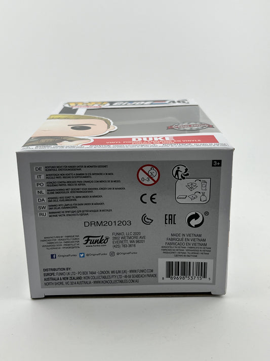 Funko POP! Retro Toys  G.I.Joe - Duke #46 - Vinyl Collectable FRENLY BRICKS - Open 7 Days