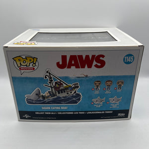Funko Pop! Movie Moments: Jaws - Shark Eating Boat(Exclusive) #1145 FRENLY BRICKS - Open 7 Days