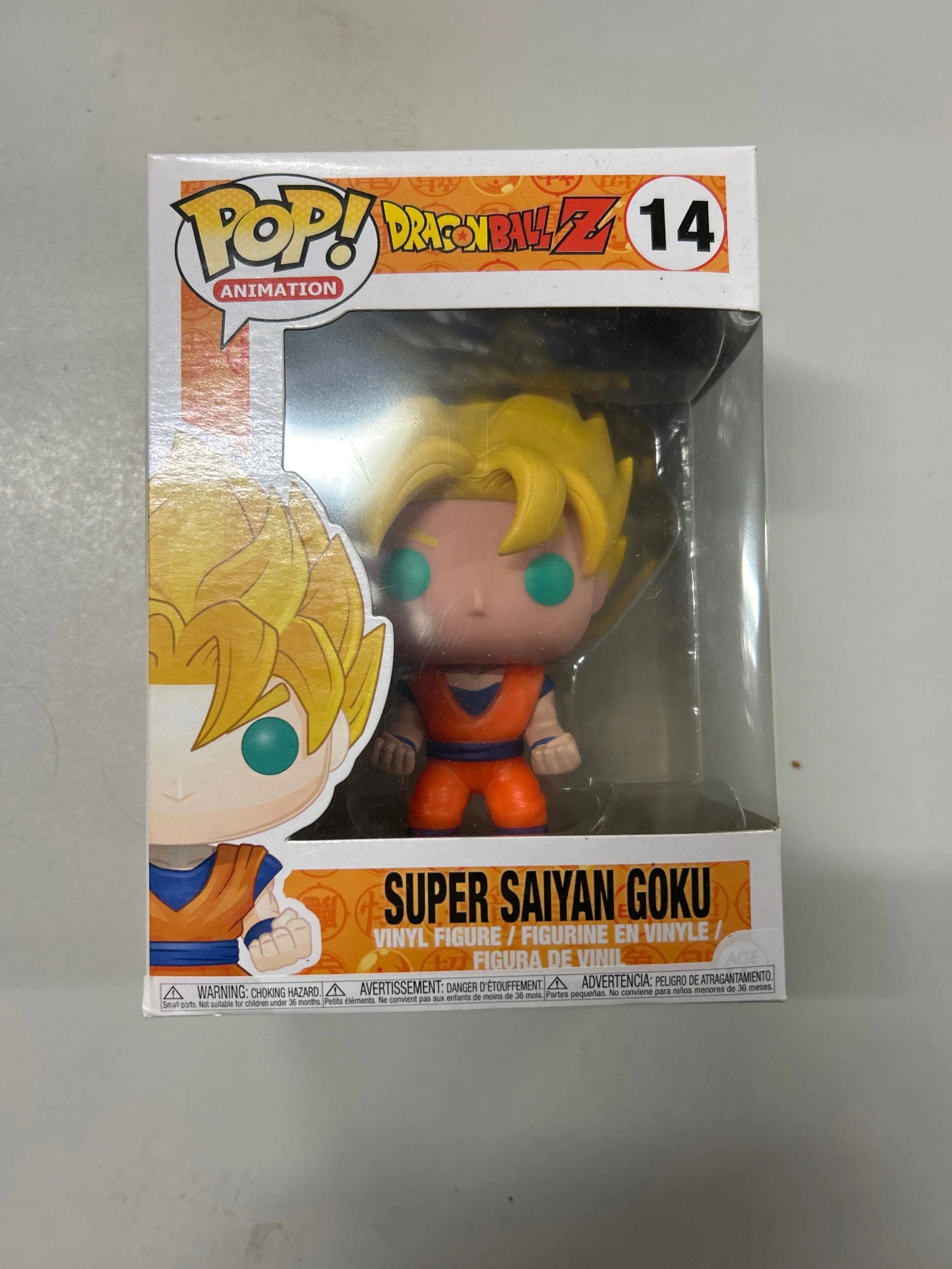 Pop Vinyl Dragon Ball Z 14 Super Saiyan Goku FRENLY BRICKS - Open 7 Days