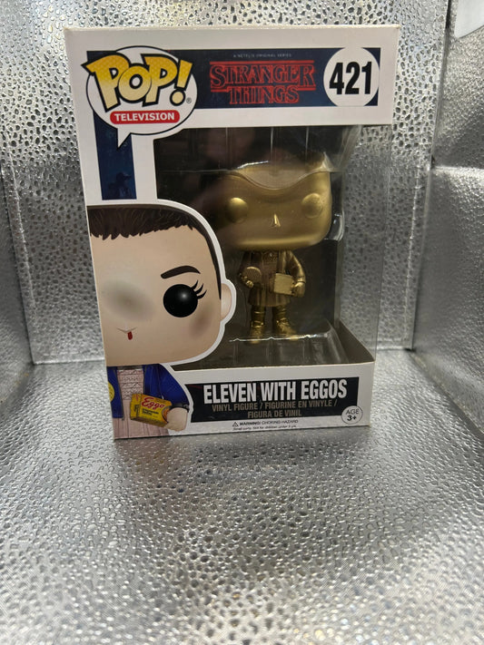 Funko POP Television - Stranger Things - Eleven With Eggos #421 FRENLY BRICKS - Open 7 Days